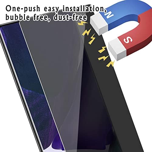 מגן מסך פרטיות של Vaxson, התואם ל- Samsung Galaxy Tab A7 Lite WiFi SM-T220 8.7 מדבקת מגני סרטי ריגול אנטי מרגלים [לא מזג